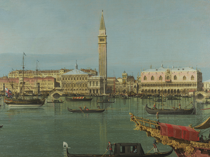 Venice: the Bacino di San Marco from San Giorgio Maggiore (c. 1735-1744) ©The Trustees of the Wallace Collection